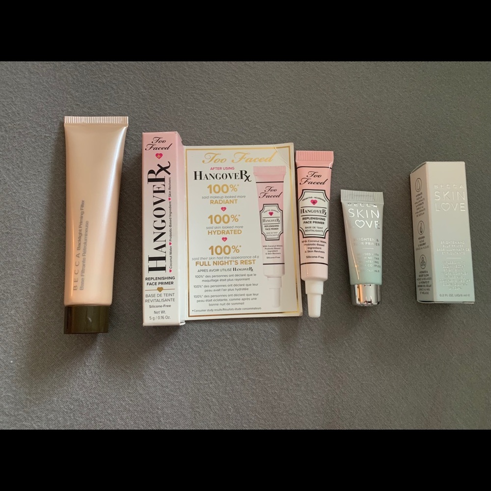 Mini Makeup Primer Set- Becca and Too Faced